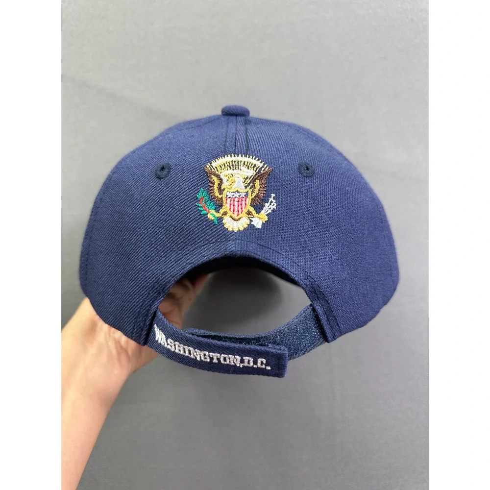 Cedar Sports Great Seal of the United States Navy Blue Washington DC Hat Cap